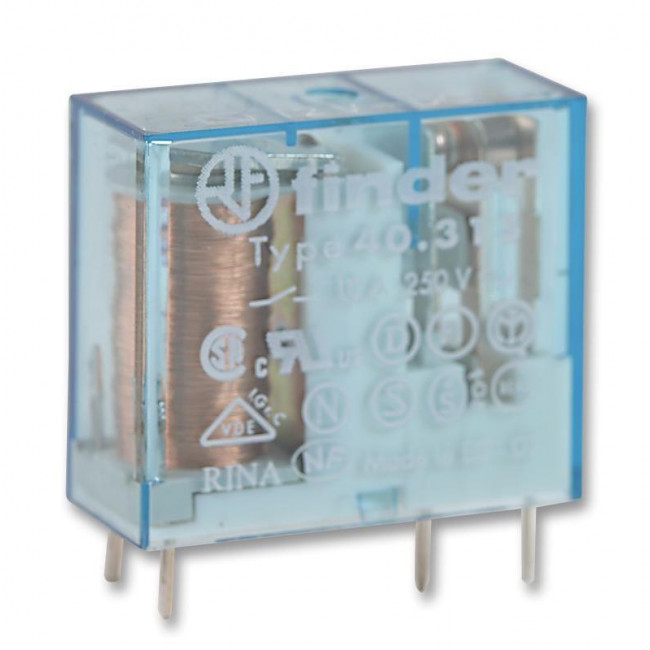 Ρελέ Μίνι 1P 24V DC 10A 4031 FINDER