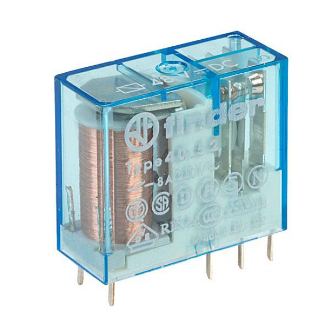 Ρελέ Μίνι 2P 24V DC 8A 4052 FINDER