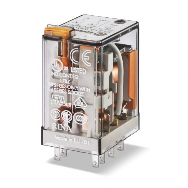 Ρελέ Μεσαίο 2P 230V AC 10A Solder 5532 FINDER
