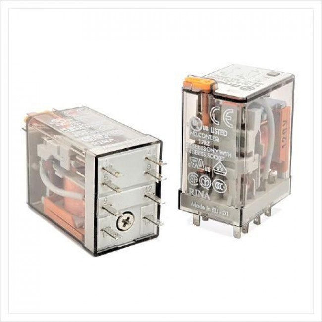 Ρελέ Μεσαίο 2P 230V AC 10A Solder 5532 FINDER