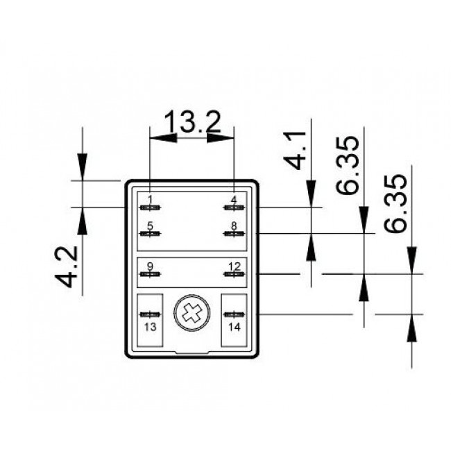 Ρελέ Μεσαίο 2P 230V AC 10A Solder 5532 FINDER