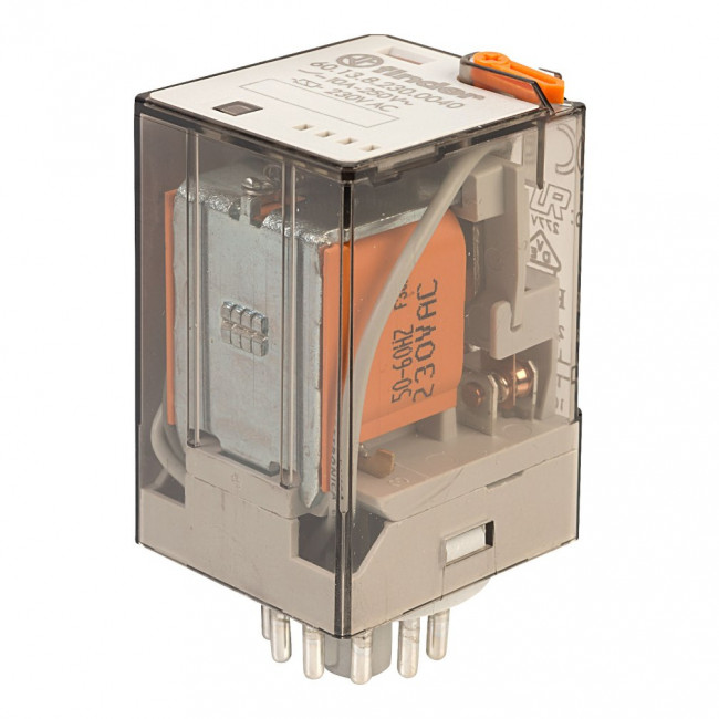 Ρελέ Τύπου Λυχνίας 11P 230V AC 10A 6013 FINDER