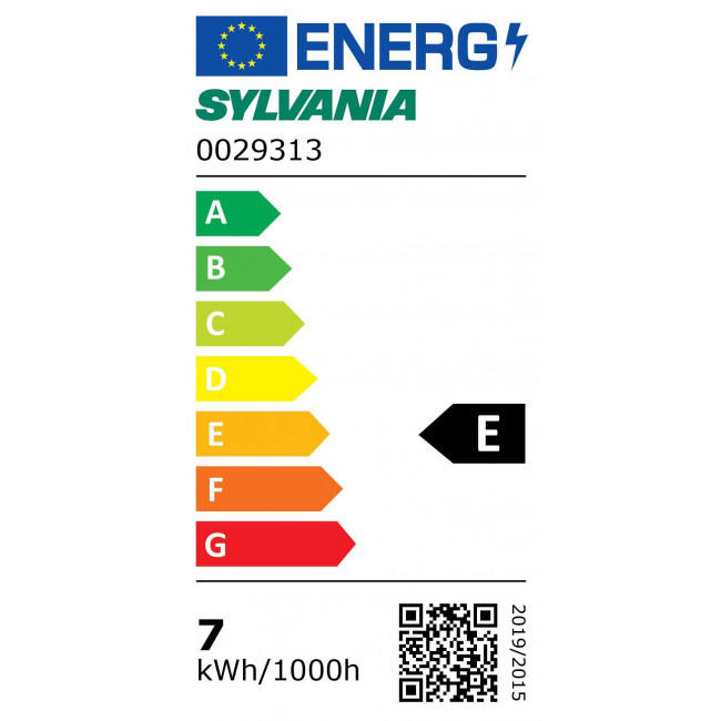 Λάμπα LED Κλασική 7W E27 2700k 230V Filament Dimmable Clear 0029313 SYLVANIA