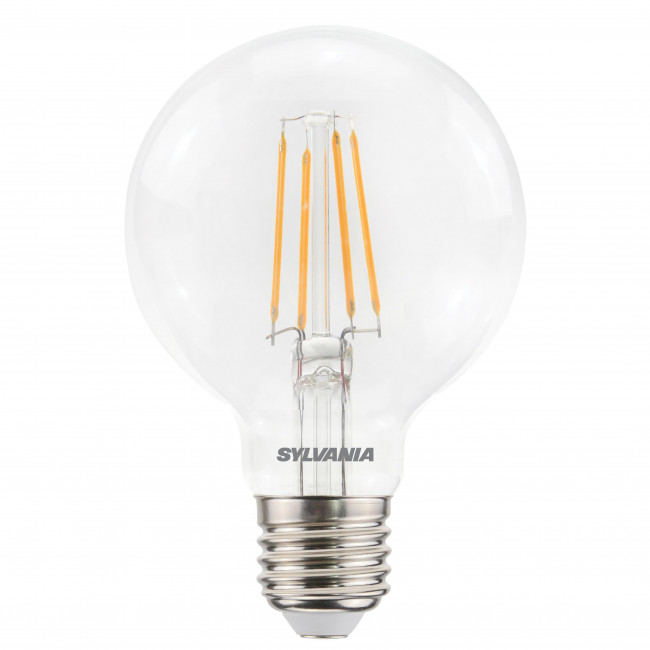 Λάμπα LED Γλόμπος G80 6W E27 2700k 230V Filament Clear 0029544 SYLVANIA