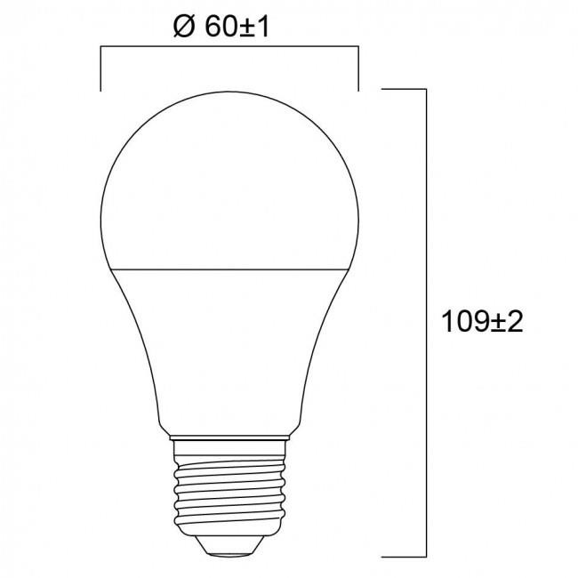 Λάμπα LED Κλασική 9.5W E27 4000k 230V 0029590 SYLVANIA