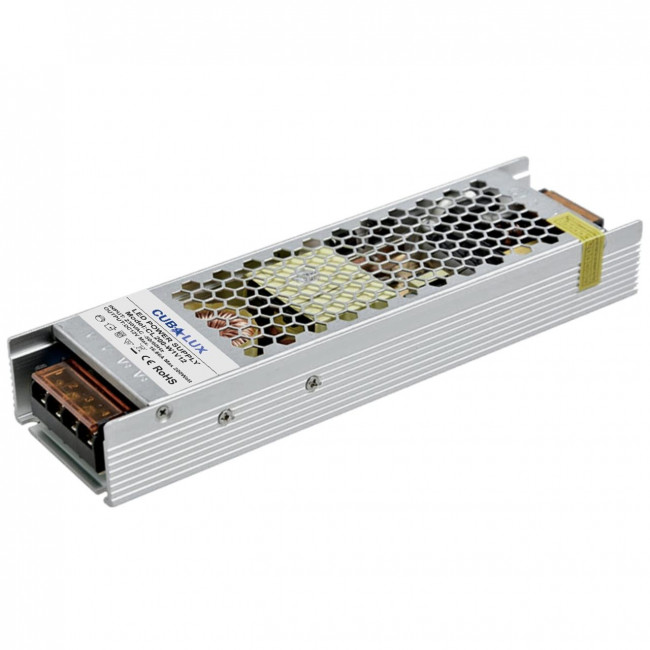 Τροφοδοτικό 200W Με Έξοδο 12VDC 16.6A CUBALUX