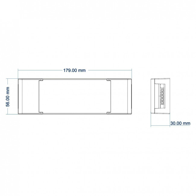 Τροφοδοτικό 75W Με Έξοδο 12VDC 6.25A Dimmable CUBALUX