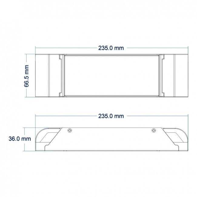 Τροφοδοτικό 150W Με Έξοδο 12VDC 12.5A Dimmable CUBALUX
