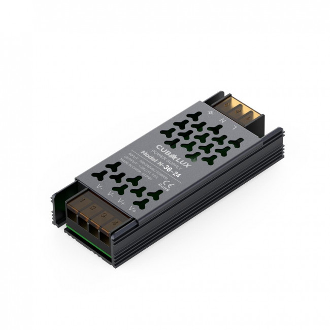 Τροφοδοτικό 36W Με Έξοδο 24VDC 1.5A CUBALUX