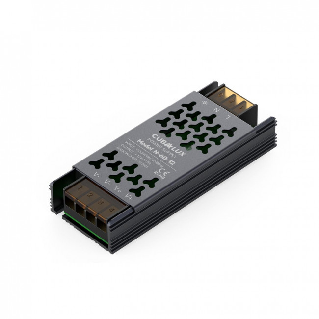 Τροφοδοτικό 60W Με Έξοδο 12VDC 2.5A CUBALUX