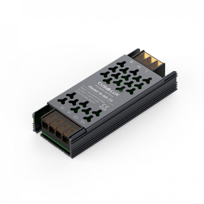Τροφοδοτικό 60W Με Έξοδο 24VDC 2.5A CUBALUX
