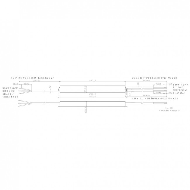 Τροφοδοτικό 30W Με Έξοδο 24VDC 1.25A Dimmable CUBALUX