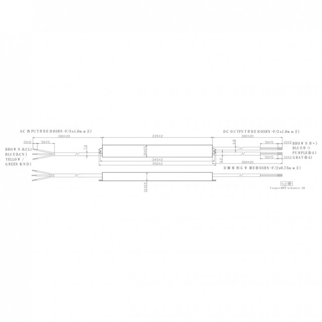 Τροφοδοτικό 160W Με Έξοδο 24VDC 6.67A Dimmable CUBALUX