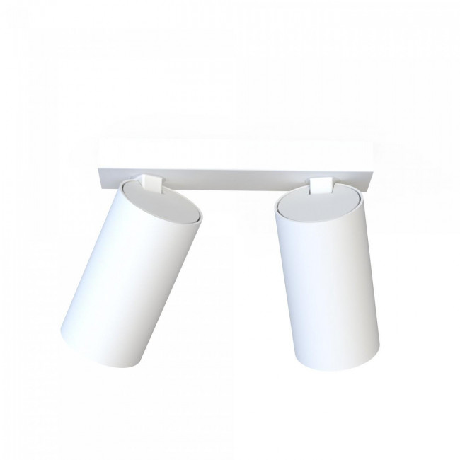 Σποτ Επίτοιχο Δίφωτο GU10 Λευκό Mono 7810 NOWODVORSKI