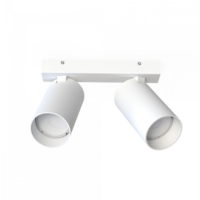 Σποτ Επίτοιχο Δίφωτο GU10 Λευκό Mono 7810 NOWODVORSKI