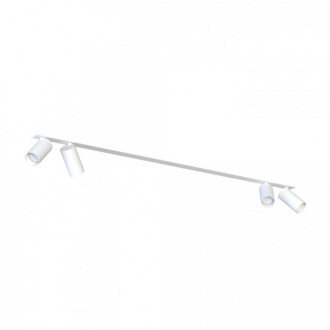 Σπότ Χωνευτό Τετράφωτο GU10 Λευκό Κινητό Mono 7831 NOWODVORSKI