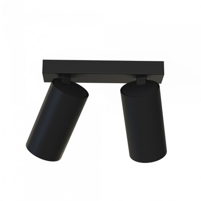 Σποτ Επίτοιχο Δίφωτο GU10 Μαύρο Mono 7841 NOWODVORSKI