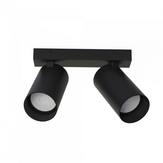 Σποτ Επίτοιχο Δίφωτο GU10 Μαύρο Mono 7841 NOWODVORSKI