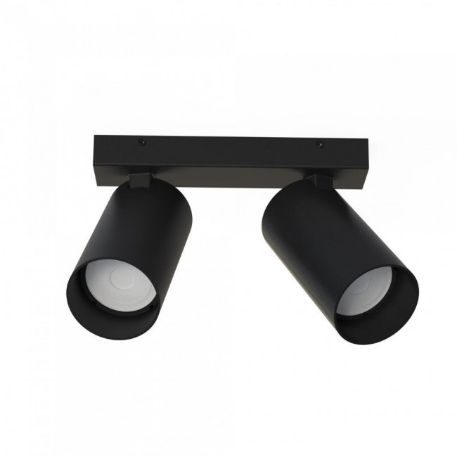 Σποτ Επίτοιχο Δίφωτο GU10 Μαύρο Mono 7841 NOWODVORSKI