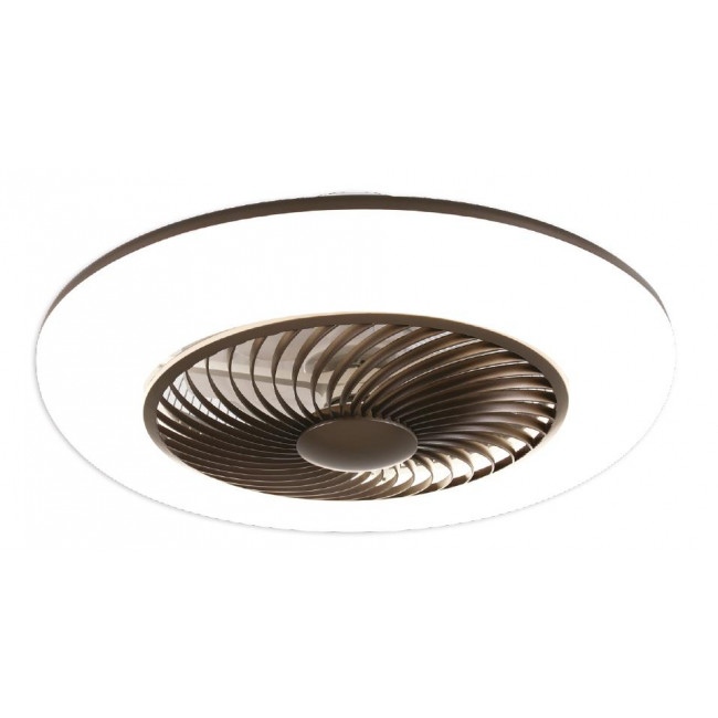 Ανεμιστήρας Πλαφονιέρα 45W D50 Με Φως Και Τηλεχειριστήριο Καφέ Cierzo LINEME