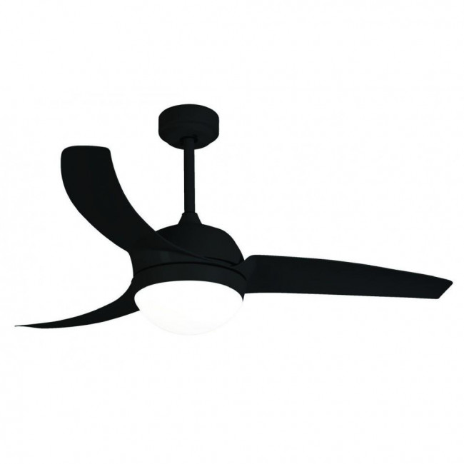 Ανεμιστήρας Οροφής 30W D132 Με Φως LED Και Τηλεχειριστήριο Μαύρο Rhea LINEME