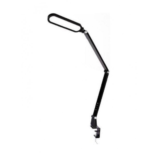 Φωτιστικό Γραφείου LED 10W 2700-6000K Μαύρο Με Μέγγενη 17-00146-2 FOS ME