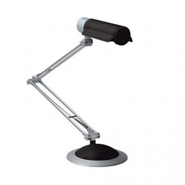 Φωτιστικό Γραφείου E27 Μαύρο Και Τιτάνιο 17-0028-2 FOS ME