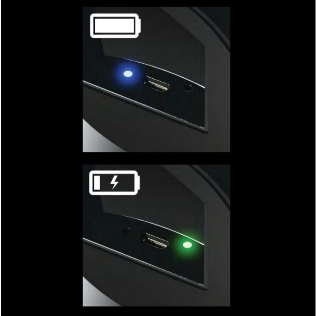 Πορτατίφ LED 2W 3000k Μαύρο Φορητό 17-00943-2 FOS ME