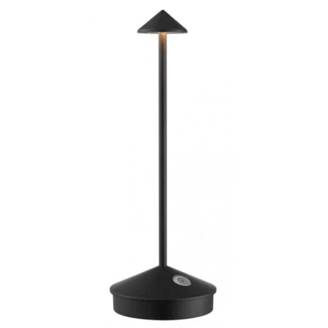 Πορτατίφ LED 2W 2700k Μαύρο Φορητό Koa 17-00945-2 FOS ME