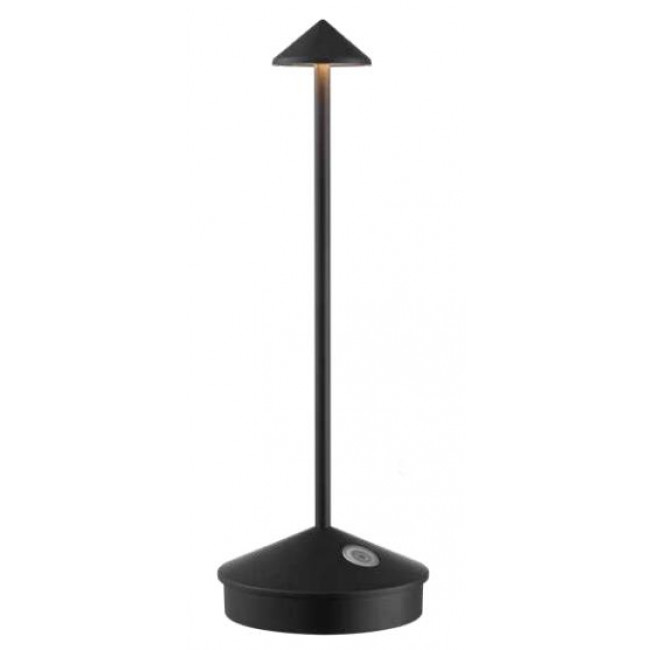 Πορτατίφ LED 2W 2700k Μαύρο Φορητό Koa 17-00945-2 FOS ME