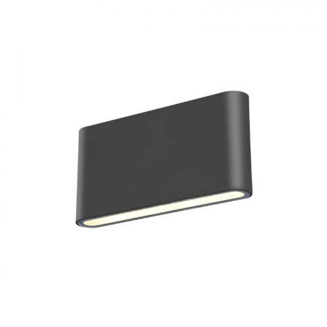 Απλίκα LED 12W 3000K Ανθρακί 17-00665-19 FOS ME