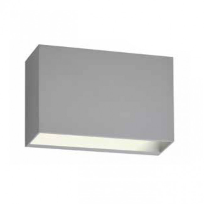 Απλίκα LED 12W 4000K Γκρι 21-4108-10 FOS ME