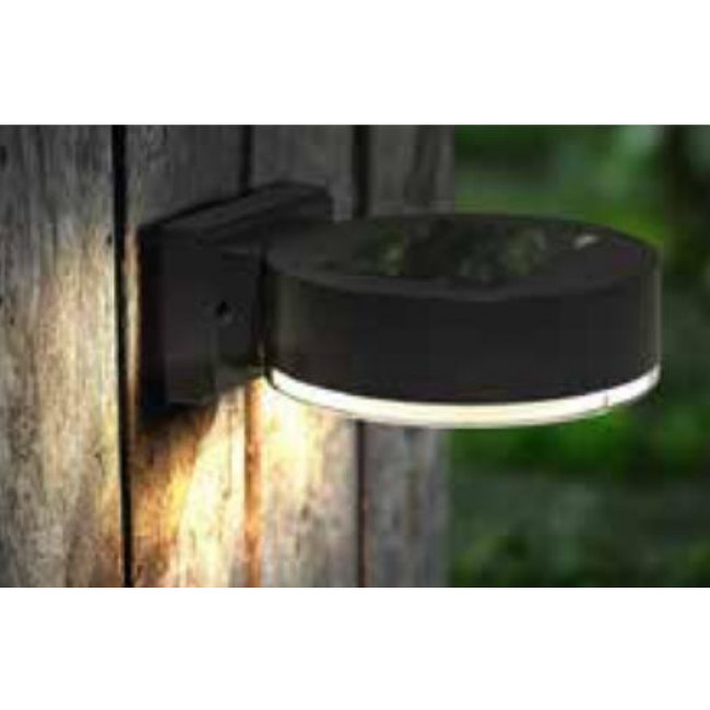 Ηλιακό Φωτιστικό LED 3000Κ Μαύρο 47-00016 FOS ME