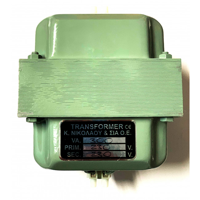 Μετασχηματιστής Μονοφασικός 700VA 230V σε 230V ΝΙΚΟΛΑΟΥ