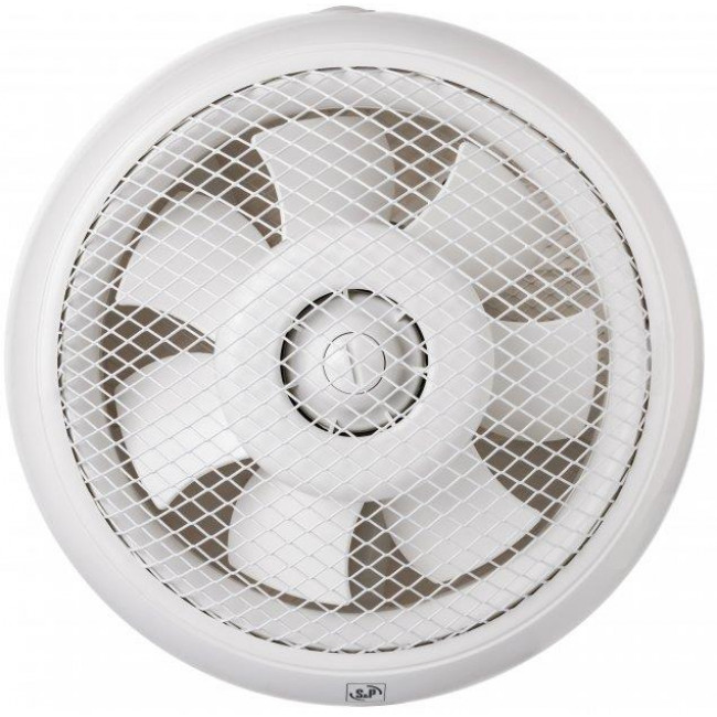 Εξαεριστήρας Τζαμιού/Τοίχου Λευκός HCM-150N S&P