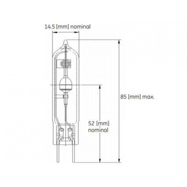 Λάμπα CMH-TC 70W G8.5 4200k Constantcolor GE
