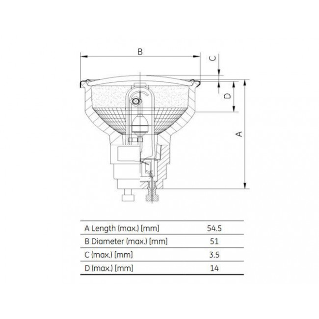 Λάμπα CMH 20W GX10 3000k 40° Constantcolor GE