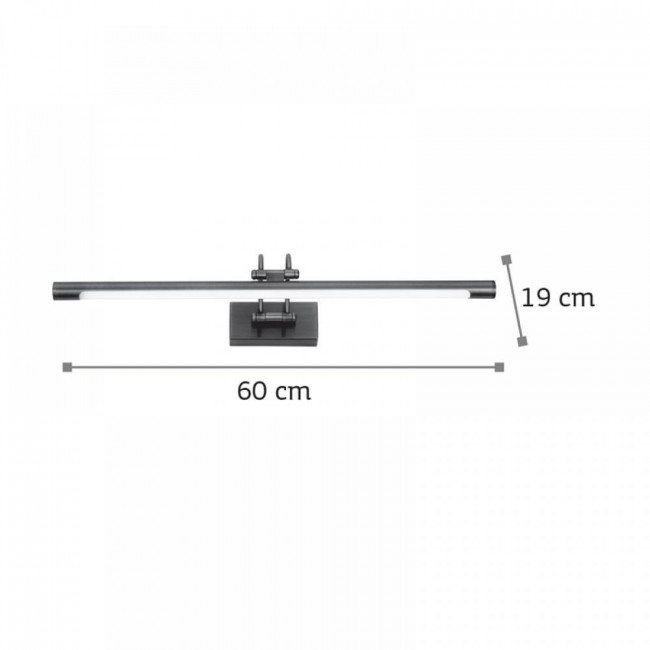 Απλίκα LED 12W 3000K Λευκό 1044-Α INLIGHT
