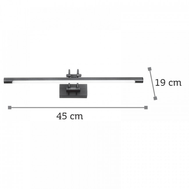 Απλίκα LED 8W 3000K Λευκό 1044-B INLIGHT
