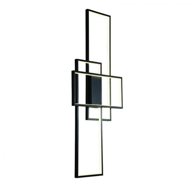 Απλίκα LED 80W 3000k Μαύρο 6158-BL INLIGHT