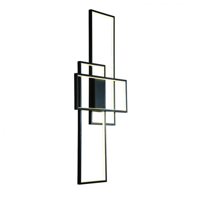 Απλίκα LED 80W 3000k Μαύρο 6158-BL INLIGHT