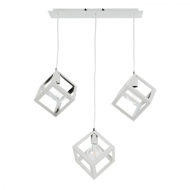 Φωτιστικό Τρίφωτο E27 Λευκό 4400-3-WH INLIGHT