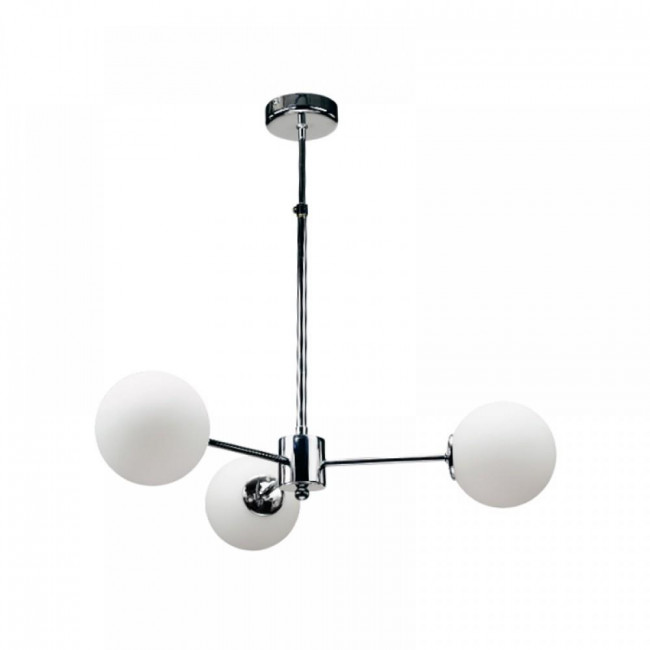 Φωτιστικό Τρίφωτο G9 Χρώμιο Και Λευκό 5321-3 INLIGHT