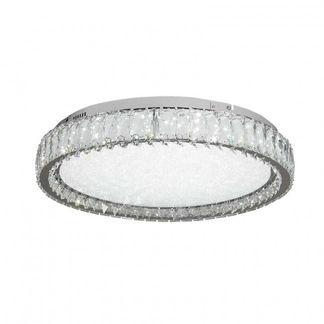 Πλαφονιέρα LED 48W 4000k Χρώμιο Και Κρύσταλλο 42013-Β INLIGHT