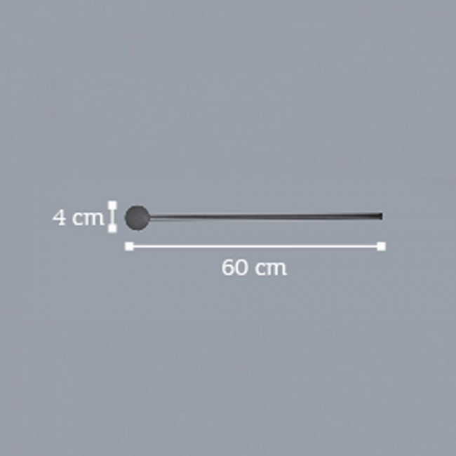 Απλίκα LED 7W 3000k Μαύρο 43014-BL INLIGHT