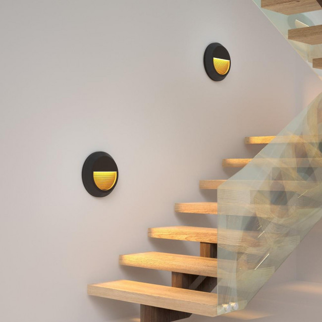 Απλίκα LED 2W 3000k-6000k Ανθρακί Maroon 80201640 IT-LIGHTING