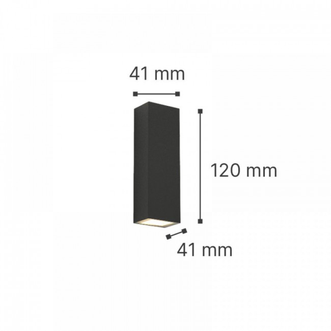 Απλίκα LED 5W 3000k Λευκό Lanier 80201021 IT-LIGHTING