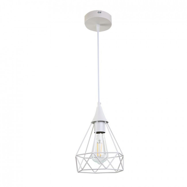 Φωτιστικό Μονόφωτο Ε27 Λευκό 4024-WH INLIGHT