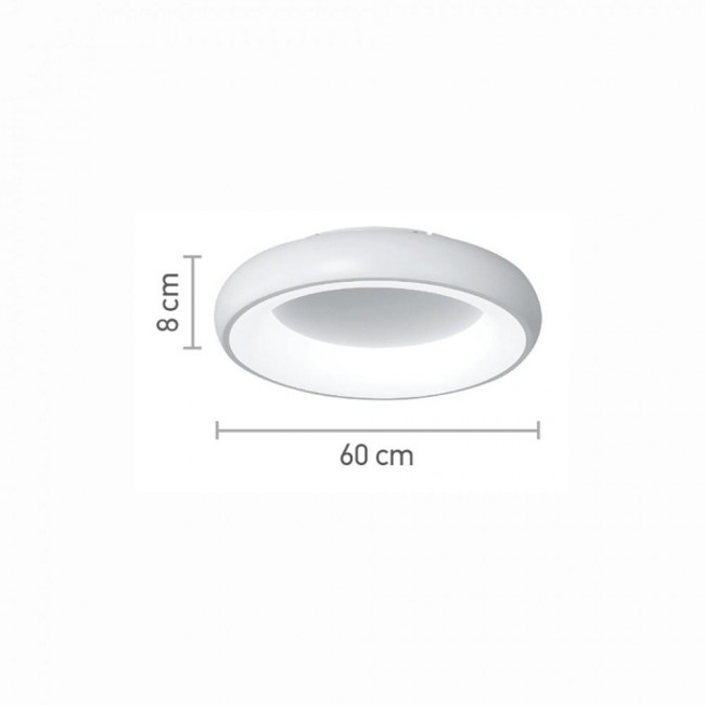 Πλαφονιέρα LED 110W 3000k-6000k Χρυσό Και Λευκό 42021-A INLIGHT