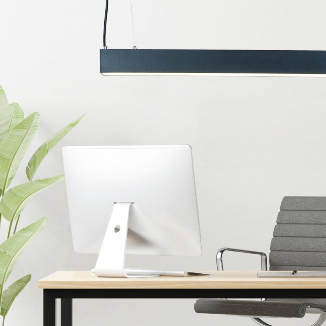 Φωτιστικό LED 40W 3000K 1200mm Μαύρο 6042-120 INLIGHT
